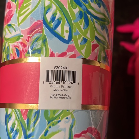 Lilly Pulitzer stainless steel tumbler 20 ounces - totally blossom - Picture 5 of 6